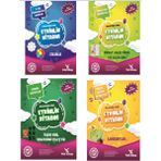 Yeti Kitap 4-6 Yaş Dikkat Geliştirme (Kolaydan Zora) Etkinlikler Seti (4' Lü Set) (Ciltli)