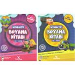 Yeti Kitap 4 Yaş ve Üzeri Aile Katılımlı Interaktif Boyama Kitabı Seti (2 Kitap)