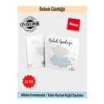 yeti kitap Bebek Albümü, Bebek Günlüğü, Bebek Güncesi, Gelişim Günlüğü "Doğumdan İlk Adımlara Kadar