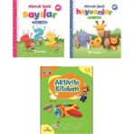 Yeti Kitap Bebek Zeka Geliştirici Kitap Seti Ciltli 0-2 Yaş Kolektif Yazarlı Dikkat & Zeka Geliştirme