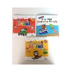 yeti kitap Öğretici 2-4 Yaş Eğlenceli Boyama Kitabı Seti (3 Kitap)