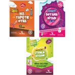 Yeti Kitap Okul Öncesi Evde Kız Etkinlik Seti (Ciltli)