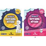 Yeti Kitap Okul Öncesi Interaktif Boyama Kitabı 1 ve 2