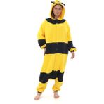 Yetişkin Arı Kigurumi Kostümü - Standart - Sarı