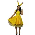 Yetişkin Bayan Pikachu Kostümü