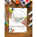 Yetişkin Boyama Kitabı, Doğa Temalı Mandala Çizimler İle Rahatlatır