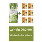 Yetişkin Köpek Maması 15 KG + Hindi Etli Köpek Kito Fresh X 6
