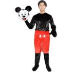 Yetişkin Mickey Mouse Kostümü - XL - Renkli