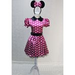Yetişkin Minnie Mouse Kostümü Pembe