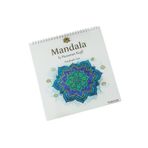 Yetişkinler İçin 36 Yaprak Karışık Desenli Mandala Boyama Kitabı Kalın Yapraklı 1 Adet