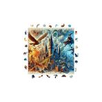 Yetişkinler Için Ahşap Parçalı Puzzle, Eşsiz ve Yapıştırıcıyla Tamamlanan S1-05
