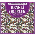 Yetişkinler İçin Boyama Renkli Objeler-Dokuz Yayınları