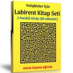 Yetişkinler İçin Labirent Kitap Seti (2 Fasikül Kitap) - Enine Boyuna Eğitim