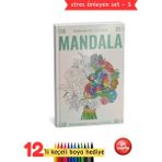Yetişkinler İçin Mandala Düşler Bahçesi Seti