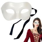 Yetişkinler için Vintage Maske, Yetişkin Maskeli Balo Maskesi, Balo Maskeli Balo Yetişkinler Retro Maske, Boyfriends Girlfriends Yarım Yüz Ayarlanabilir Askı Maskesi Tiyatro, Fotoğrafçılık için