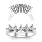 Yetkin Diamond 0.20 Karat Pırlanta Beştaş Yüzük