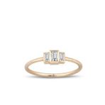 Yetkin Diamond 0.24 Karat Pırlanta Baget Yüzük