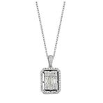 Yetkin Diamond 0.50 Karat Pırlanta Baget Kolye