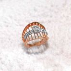Yetkin Diamond 0.50 Karat Pırlanta Baget Yüzük