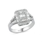 Yetkin Diamond 0.60 Karat Pırlanta Baget Yüzük