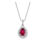 Yetkin Diamond 1.18 Karat Pırlanta Yakut Kolye