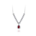 Yetkin Diamond 1.22 Karat Pırlanta Yakut Kolye