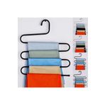 Yetkin Home 5 Katlı Metal Pantolon Pijama Eşarp Şal Askısı Dolap Içi Düzenleyici Askı Organizer