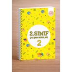 Yetsis Yayınları 2. Sınıf Çalışma Soruları 2. Kitap MEB Birebir Basım Renkli Baskı Ciltli
