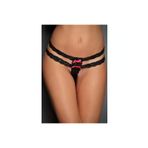 yezram Fantazi Dantelli Fiyonklu String-tanga renkli L