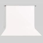 YF Nice Stil Fon 270cm x 500cm Sonsuz Beyaz Fon Perdesi Seti