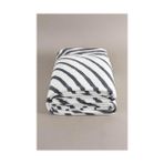 YF Tekstil Ambalaj Battaniye Soft Pamuklu Tek Kişilik Tv Battaniye Krem 150 x 200 5034A - 2328M - 1 x 32 x 27 cm