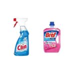 YF Tekstil Ambalaj Clin Pırlanta Parlaklığı 500 ml + Bref Dixi Yabangülü Kokulu, Yabangülü Kokulu ile - Option-1