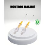 YF Tekstil Ambalaj Elektrik Test Kalemi Neon Işıklı Nikel Kaplama 110-220V Dirençli - YFTA169809-2704 - Çok Renkli