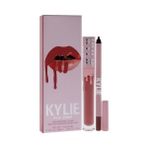 YF Tekstil Ambalaj Kylie Cosmetics Kylie Dudak Kalemi ve Mat Likit Ruj Set 704 Sweater Weather - Option-1