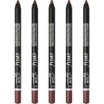 YF Tekstil Ambalaj Long Lasting Lip Pencil No: 203 - Dudak Kalemi X5 - Siyah