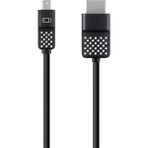 YF Tekstil Ambalaj Mini 1.8 M Display Port To HDMI Cable 3m Siyah - Option-1 - Ahşap