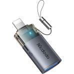 YF Tekstil Ambalaj OT-7850 2'si 1 Arada Usb-A To Lightning+ Sd Kart Aktarım Dönüştürücü - Option-1