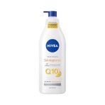 YF Tekstil Ambalaj Q10 Sıkılaştırıcı Vücut Losyonu 400 Ml,72 Saat Nemlendirici,7 Günde Sıkılaşma,esnek Cilt,c Vitamini,kolajen,normal Ciltler Için + Creme Soft Kremsi Dokunuş Banyo ve Duş Jeli 750 ml - Option-1