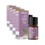 YF Tekstil Ambalaj Shiffa Kekik Yağı 5 ml –%100 Saf Içilebilir Uçucu Yağ – Antiseptik, Doğal Bağışıklık Desteği ve Sindirimi Destekler – Soğuk Buhurdanlık ve Cilt Bakımına Uygun (4 Paketi) - 001-Renkli - 100 x 100 cm