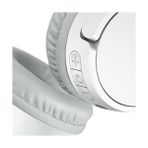 YF Tekstil Ambalaj Soundform Mini Kablosuz Çocuk Kulaklığı, Entegre Mikrofonlu ve Eğlenceli Çıkartmalı, 30 Saat Oynatma – Ders, Tatil,, Ipad, Galaxy Için Kulak Üstü Kulaklık, Beyaz - -- - Option-1