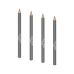 YF Tekstil Ambalaj Uzun Süre Kalıcı Dağılma Yapmayan Nemlendirici Dudak Kalemi - Lipliner Pencil 04 Salmon (4 Paketi) - Siyah