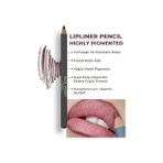 YF Tekstil Ambalaj Uzun Süre Kalıcı Dağılma Yapmayan Nemlendirici Dudak Kalemi - Lipliner Pencil 19 Reddish Brown - Siyah