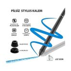 YF Tekstil Ambalaj Veikk VK640 ve VK1200 Grafik Tabletler Için 8192L Pilsiz KALEM-P05 - 0 - Siyah - Option-1