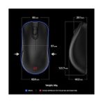 YF Tekstil Ambalaj Zowıe ZA13-DW Küçük Boy 4K Simetrik Kablosuz E-Spor Oyuncu Mouse