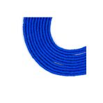 yfhobi 1 Dizi (40 Cm) - 4 Mm Fimo Boncuk, Parlament Mavi Renk Polimer Fimo Boncuk Dizisi, Hamur Boncuk