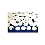 yfhobi 10 Adet - 10 Mm Yuvarlak Pul, Takı Malzemesi, Metal Pul, Nikel Kaplama, Pirinç #71n