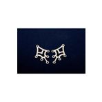 yfhobi 2 Adet - 36x23 Mm Küpe Sallantısı Nikel Kaplama Metal Pul, Takı Malzemesi, Pirinç Pul, 21n
