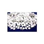 yfhobi 20 Adet - 6 Mm Yuvarlak Kulplu Pul, Takı Malzemesi, Metal Pul, Nikel Kaplama, Pirinç #88n