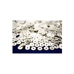 yfhobi 20 Adet - 7 Mm Yuvarlak Pul, Takı Malzemesi, Metal Pul, Nikel Kaplama, Pirinç #78n