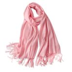 YFZYT Şal Bayan Kış Fular Sciarpa Donna Kaşmir Pashmina Kaşmir Kaşmir Kaşmir Şal Kadın Sıcak Yumuşak Kış Şalı Eşarp Kadın Şalı Modaya Uygun Pelerin, Pembe#1., 205*70 cm